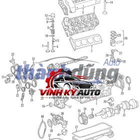 Ron đại tu xe toyota hiace 1rz 0411175012 - Ảnh 5