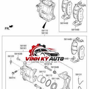 PISTON PHANH SAU XE TOYOTA CAMRY MCV10 - Ảnh 4