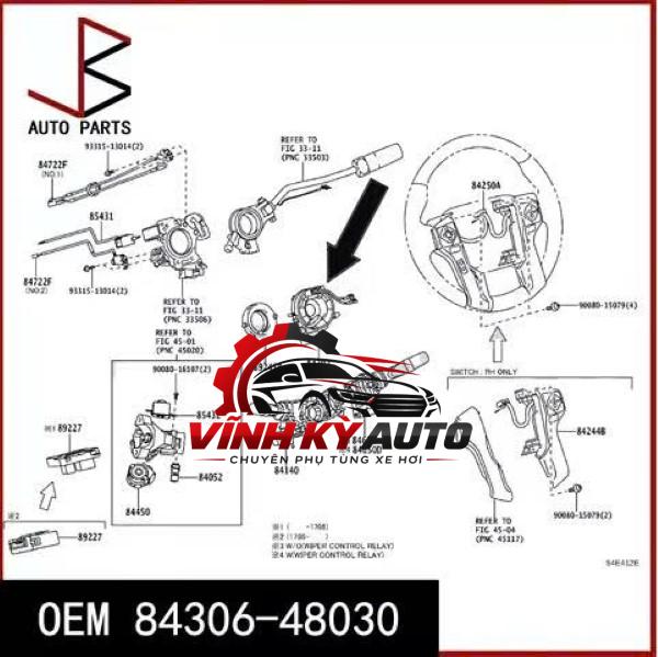 CÁP CÒI LEXUS RX300 2005 | 8430648030 - Ảnh 5