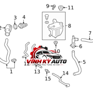 NẮP BÌNH NƯỚC PHỤ FIAT SIENA 2003 | 60665757 - Ảnh 5