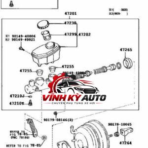 XY LANH PHANH XE DAIHATSU TERIOS 2007 - Ảnh 4