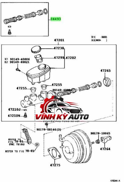 XY LANH PHANH XE DAIHATSU TERIOS 2007 - Ảnh 4