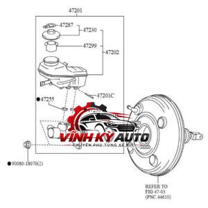 XY LANH PHANH XE DAIHATSU TERIOS 2007 - Ảnh 5